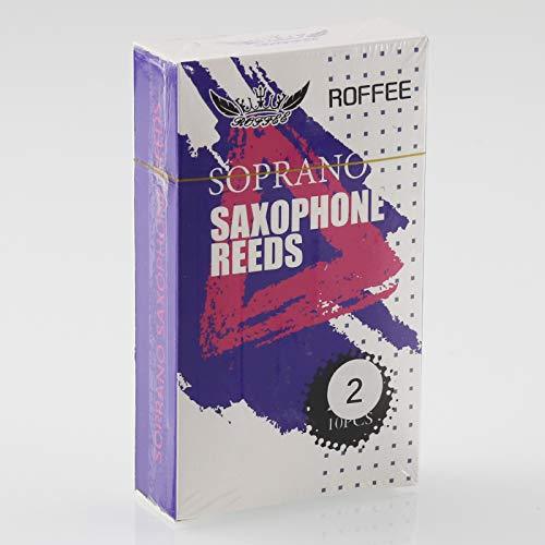 ROFFEE Soprano sax saxophone reeds strength 2.0, 10 pcs/box, individual packing