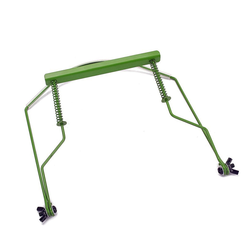 Alnicov Harmonica Holder Neck Holder Stand for 10-Hole Harmonicas Green