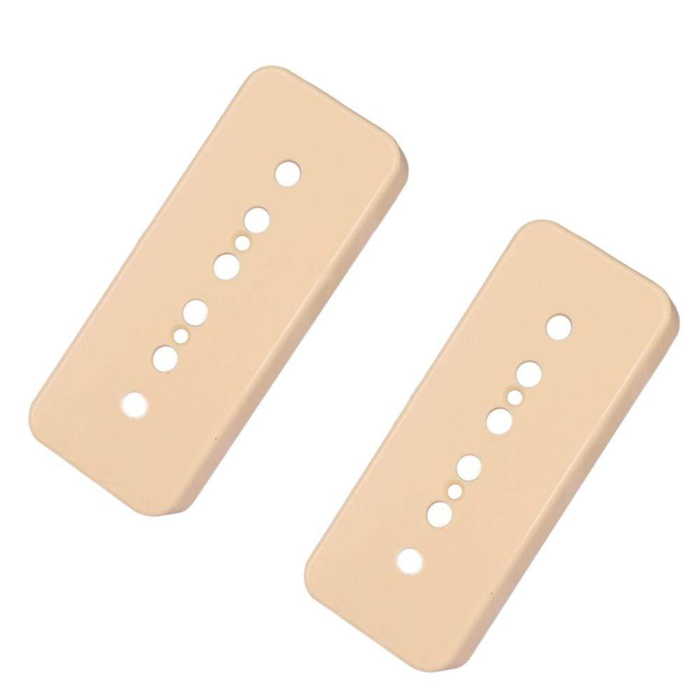 2 Pcs Guitar Pickup Cover Pickup Covers Musical Instrument Accessories Parts for Electric Guitars