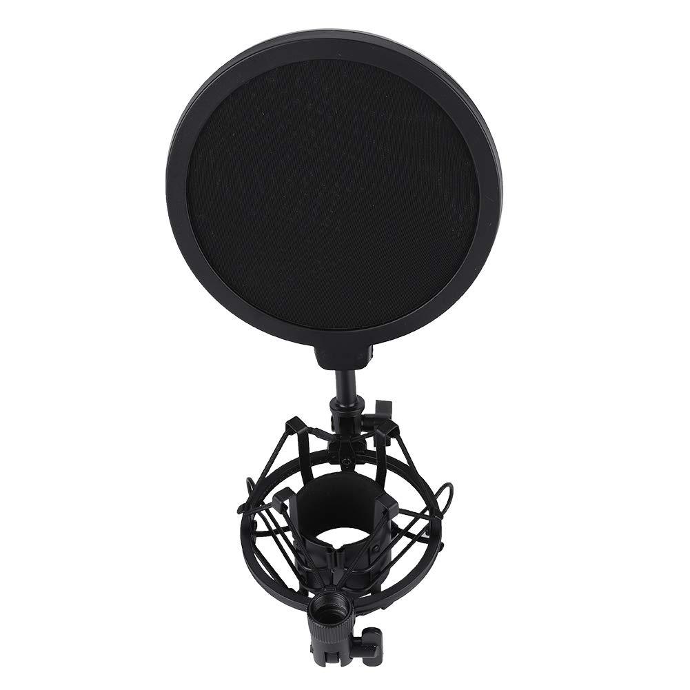 Microphone Stand Kit, Pop Filter Professional Condenser Microphone Mic High-sensitivity Output,Low Noise