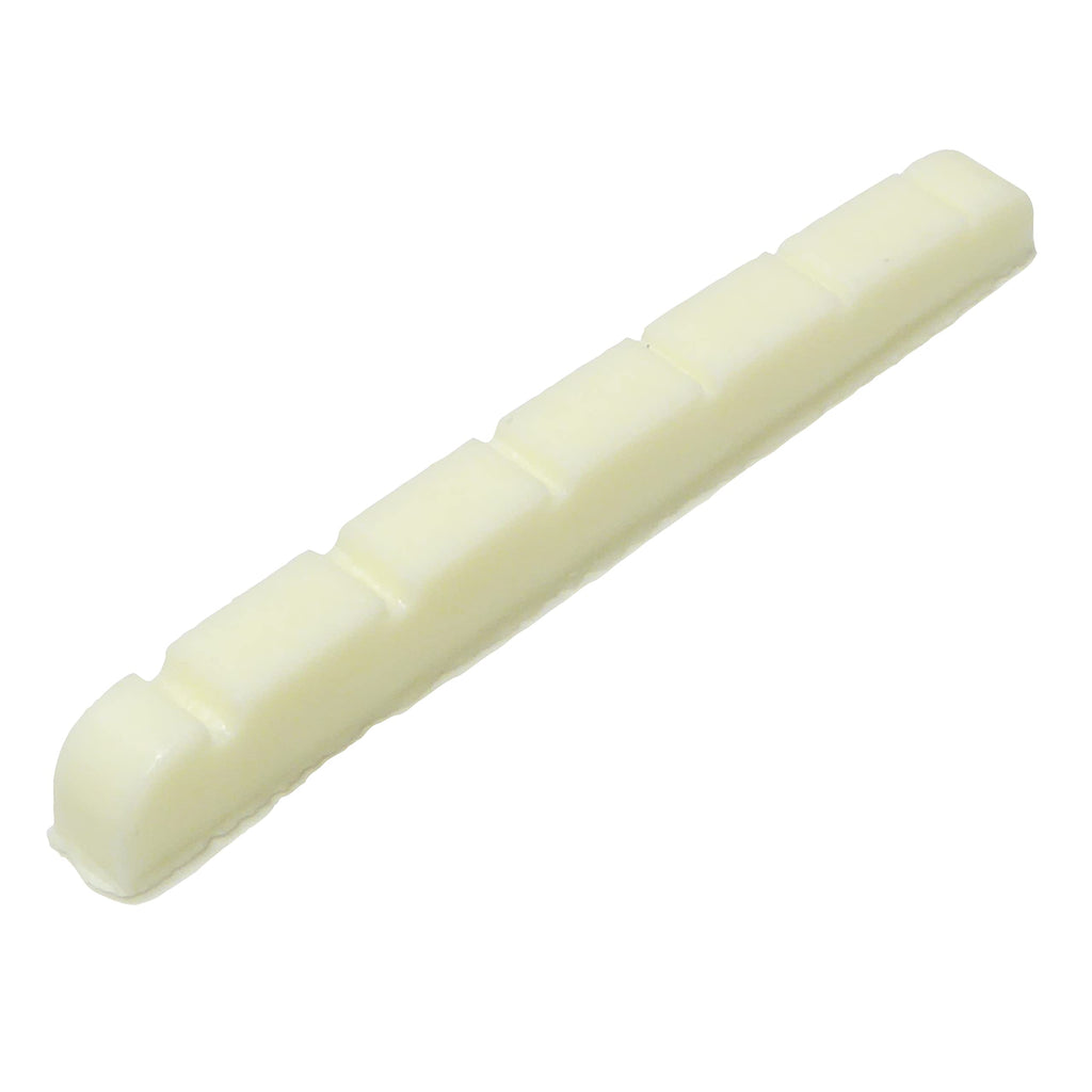 Ivory Resin guitar top nut six string 43mm x 3.5mm Strat Telecaster