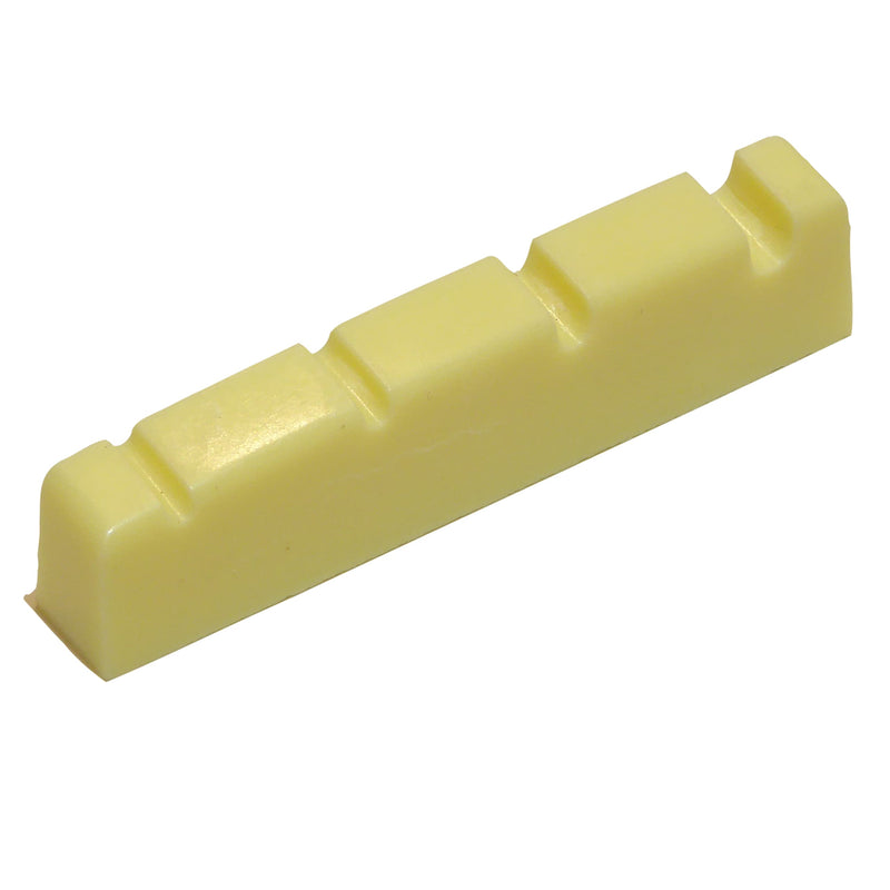 Bass guitar top nut 43mm four string in Ivory