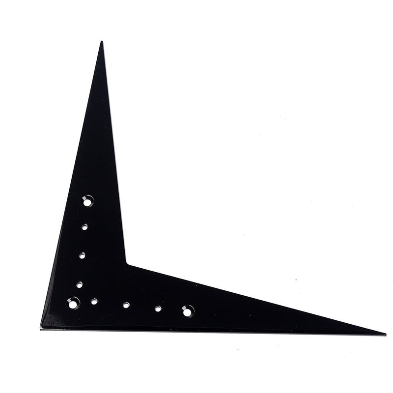 [AUSTRALIA] - Alnicov Large 6-String Flying V-Style Guitar Bridge Tailpiece Compatible For Flying V Guitar Parts Accessories (Black) 