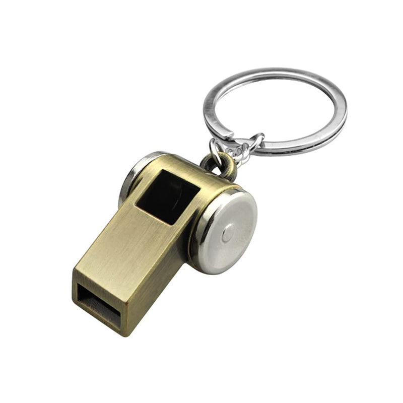 IKAAR Whistle Keyring Loud Crisp Sound Whistle Keychain for Coaches, Referees, Camping