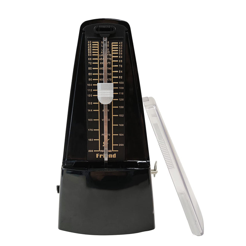 Spring.Rd Universal Professional Mechanical Metronome with High Precision Adjustable Beat Mode for All Kinds of Musical Instruments (Piano/Drum/Violin/Guitar/Bass&Wind Instruments),No Batteries Needed