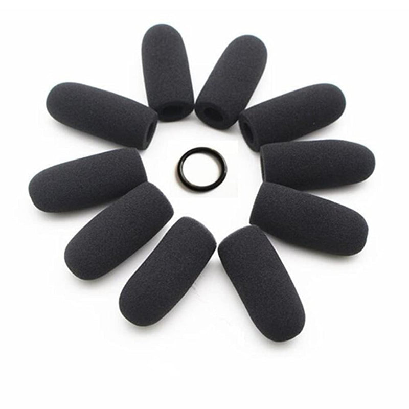Replacement Aviation Microphone Windscreens Mic Foam Covers for David Clark M-4/M-7 Headsets Microphone