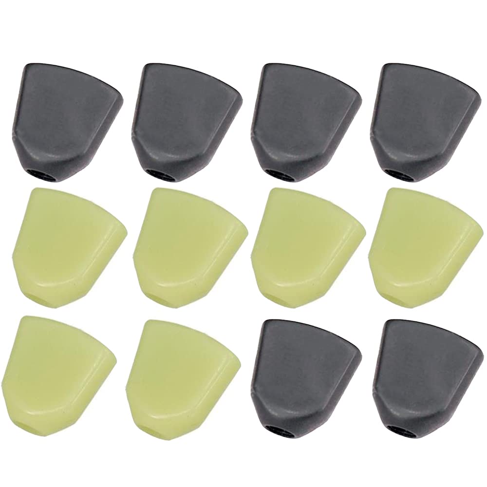 12 Pcs Guitar Tuning Peg Button Tuning Key Pegs Guitar Plastic Buttons for Gibson Folk Electric Guitar