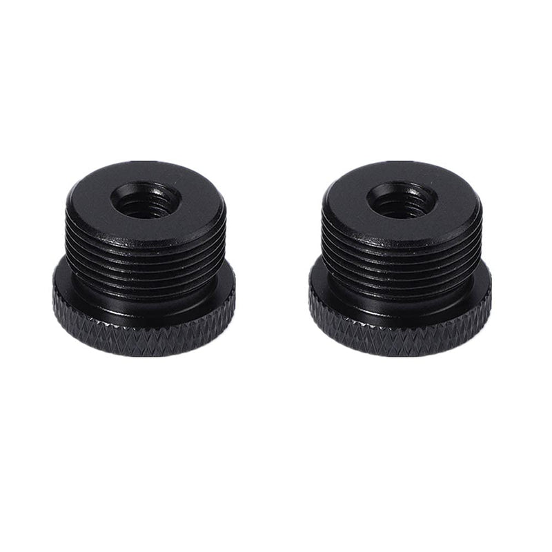 Mic Stand Adapter 1/4 Female to 5/8 Male Screw Thread Adapter Tripod Screw Adapter for Camera Monitor Microphone Stand