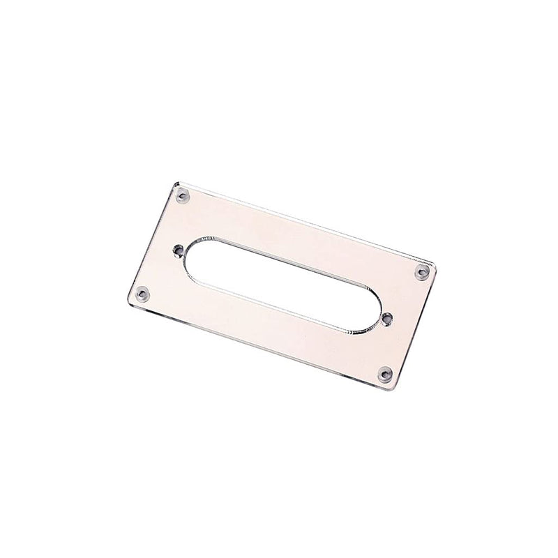 Alnicov Humbucker To Single Pickup Adapter Mounting Ring for Telecaster Guitar Bridge Pickup,Silver Arcylic Mirror